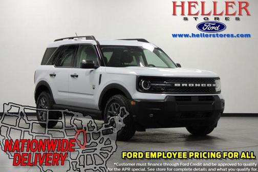 Space White Metallic 2026 Ford Bronco Sport Big Bend