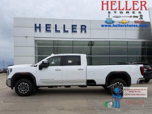 Summit White 2024 GMC Sierra 3500 SLT