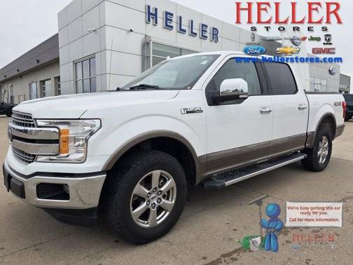 Oxford White 2018 Ford F-150 Lariat
