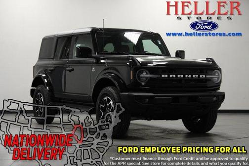 Shadow Black 2026 Ford Bronco Outer Banks