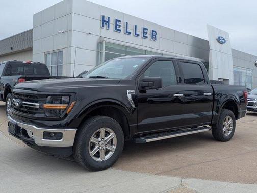 Black 2024 Ford F-150 XLT