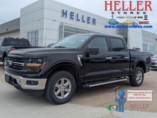 Black 2024 Ford F-150 XLT
