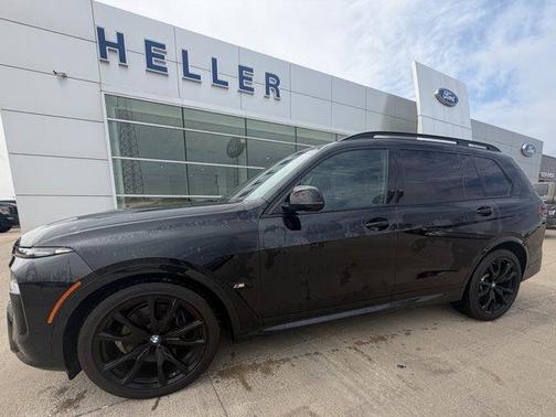 Black Sapphire Metallic 2024 BMW X7 M60i