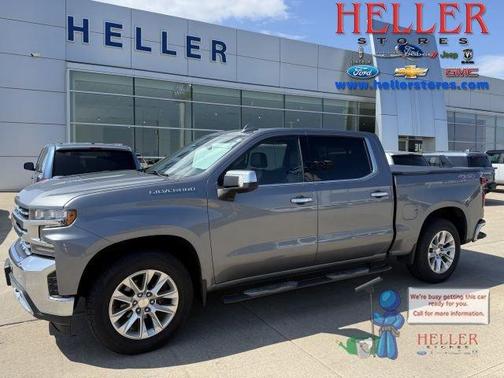 Satin Steel Metallic 2021 Chevrolet Silverado 1500 LTZ