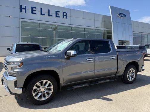 Satin Steel Metallic 2021 Chevrolet Silverado 1500 LTZ