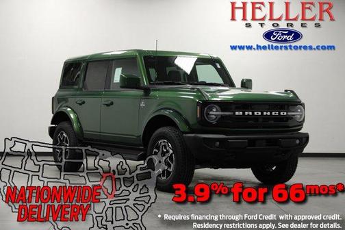 Eruption Green Metallic 2025 Ford Bronco Outer Banks SUV