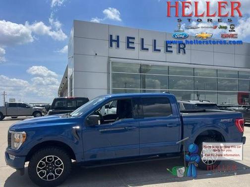 Atlas Blue Metallic 2023 Ford F-150 XLT