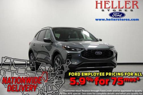 Carbonized Gray Metallic 2026 Ford Escape ST-Line