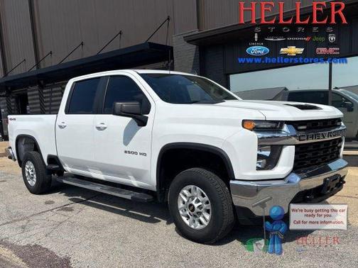Summit White 2022 Chevrolet Silverado 2500 LT
