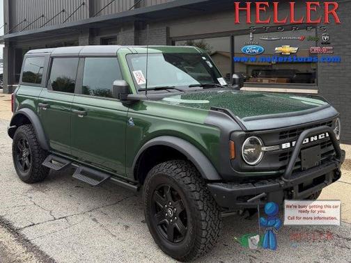 Green Metallic 2024 Ford Bronco Black Diamond