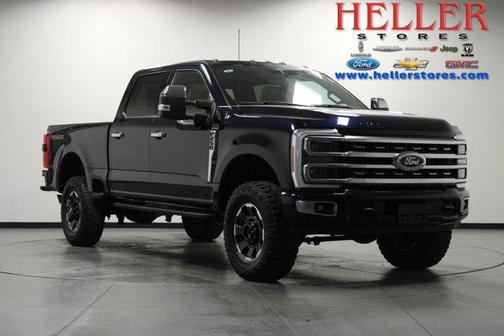 Antimatter Blue Metallic 2023 Ford F-250 Platinum