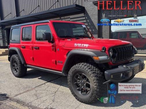 Firecracker Red Clearcoat 2025 Jeep Wrangler 4xe Sport