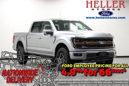 Iconic Silver Metallic 2026 Ford F-150 Tremor