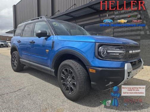 Velocity Blue Metallic 2025 Ford Bronco Sport Badlands