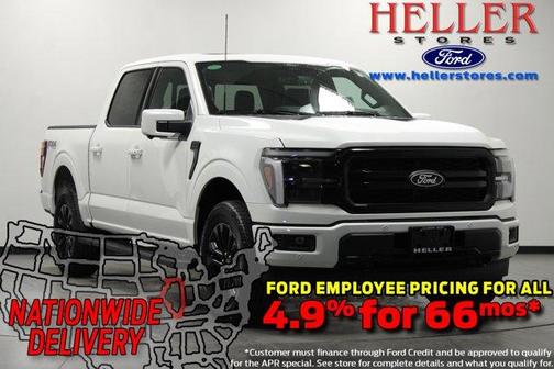 Star White 2026 Ford F-150 Lariat
