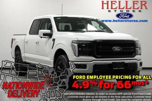 Star White 2026 Ford F-150 Lariat