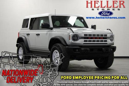 Avalanche Gray 2026 Ford Bronco Heritage Edition
