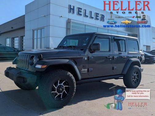 Granite Crystal Clearcoat Metallic 2020 Jeep Wrangler Unlimited Sport