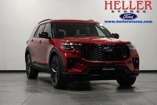 Rapid Red Metallic Tinted Clearcoat 2026 Ford Explorer ST