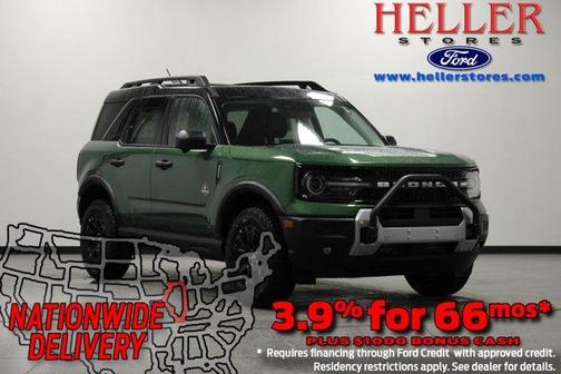 Eruption Green Metallic 2025 Ford Bronco Sport Outer Banks