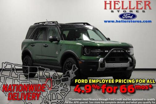 Eruption Green Metallic 2025 Ford Bronco Sport Outer Banks