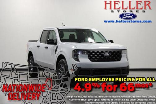 Space White Metallic 2025 Ford Maverick XLT
