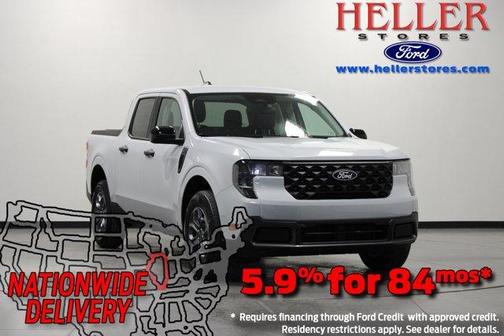 Space White Metallic 2025 Ford Maverick XLT