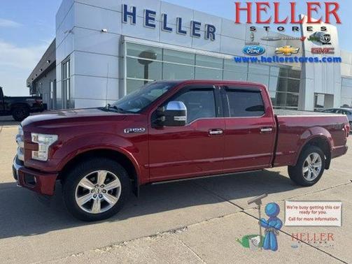 Red 2017 Ford F-150