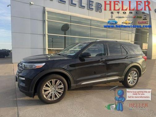 Black Metallic 2021 Ford Explorer Limited