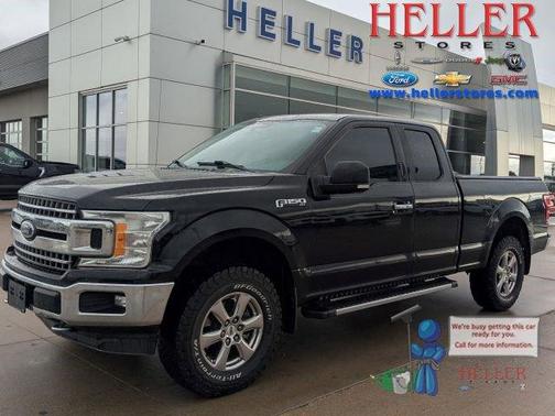Shadow Black 2018 Ford F-150 XLT