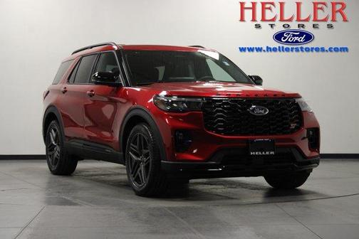 Rapid Red Metallic Tinted Clearcoat 2026 Ford Explorer ST