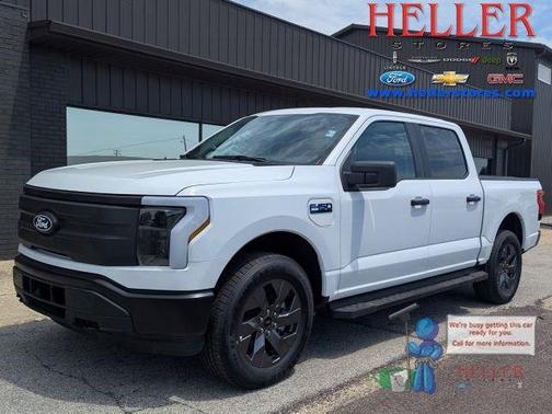 Oxford White 2025 Ford F-150 Lightning Pro