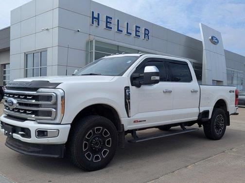 Star White 2023 Ford F-350 Platinum