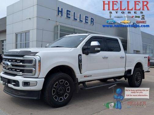 Star White 2023 Ford F-350 Platinum