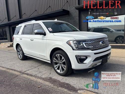White 2020 Ford Expedition Platinum