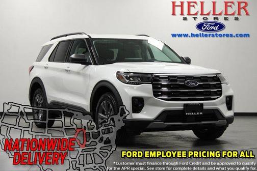Star White 2026 Ford Explorer Active