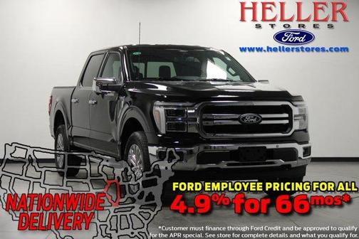 Agate Black Metallic 2026 Ford F-150 Lariat