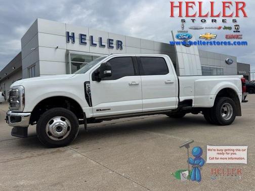 White Metallic 2024 Ford F-350 Lariat Super Duty