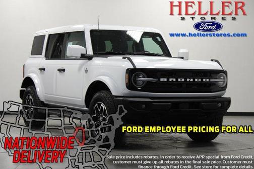 Oxford White 2026 Ford Bronco Outer Banks