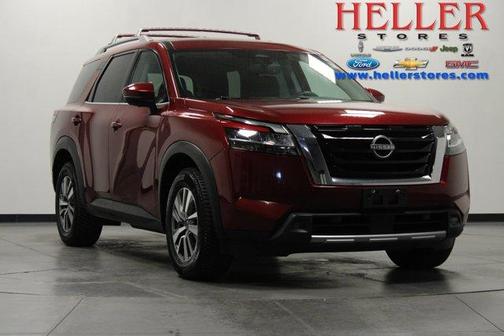 Scarlet Ember 2022 Nissan Pathfinder SL