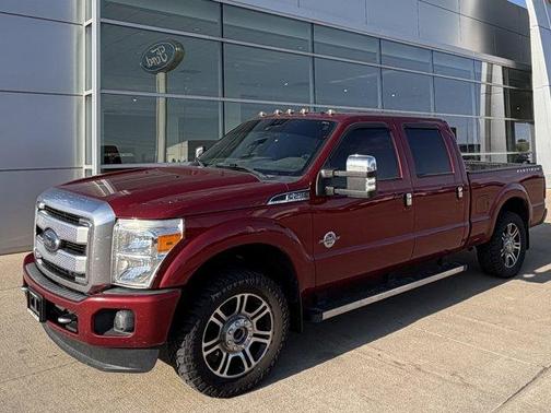 Ruby Red Metallic Tinted Clearcoat 2016 Ford F-250 Platinum