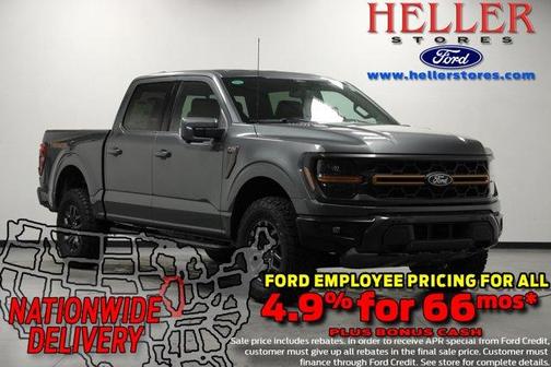 Carbonized Gray Metallic 2025 Ford F-150 Tremor