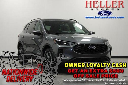 Carbonized Gray Metallic 2026 Ford Escape ST-Line SUV