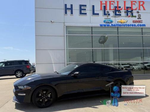 Shadow Black 2022 Ford Mustang EcoBoost Premium