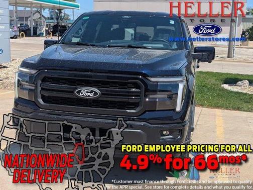 Antimatter Blue Metallic 2026 Ford F-150 Lariat