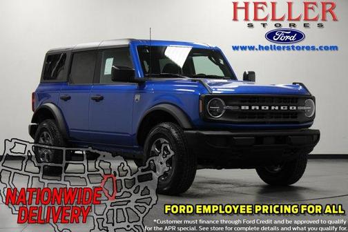 Velocity Blue Metallic 2026 Ford Bronco Big Bend