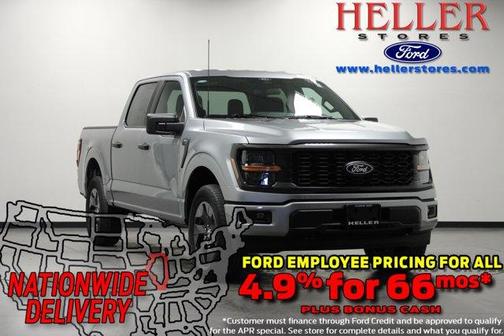 Iconic Silver Metallic 2025 Ford F-150 STX
