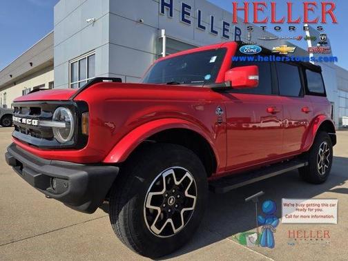 Race Red 2022 Ford Bronco Outer Banks