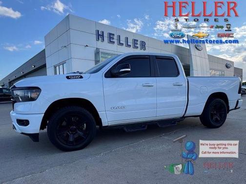 Bright White Clearcoat 2021 RAM 1500 Big Horn