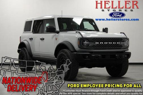 Avalanche Gray 2026 Ford Bronco Badlands